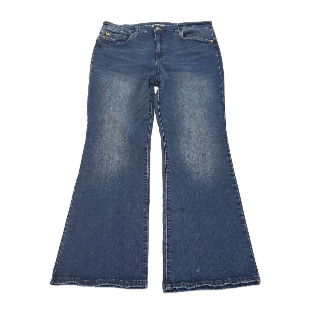 STS Blue Jeans Womens Sz 32P High-Rise Boot Cut Mandy Jeans Medium Wash